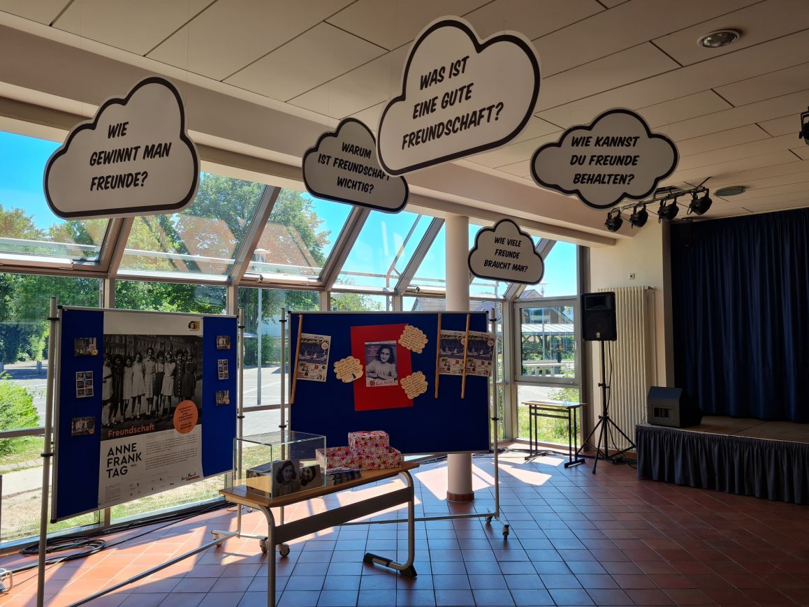 Anne Frank Tag an der Franz-Stock Realschule 2022